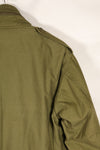 Early 1970's Estimated MEDIUM size 3rd Model M65 Field Jacket, size tag missing, used.