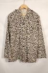 1980's Korean student camouflage clothing Hangul camouflage shirt, almost unused A