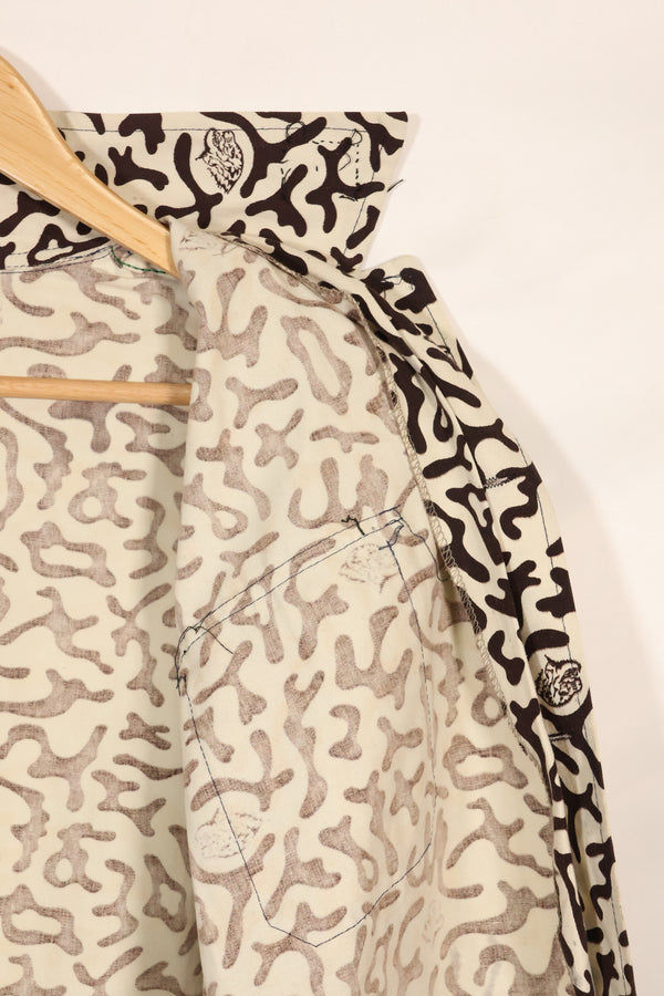 1980's Korean student camouflage clothing Hangul camouflage shirt, almost unused A