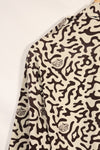 1980's Korean student camouflage clothing Hangul camouflage shirt, almost unused A