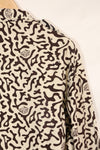 1980's Korean student camouflage clothing Hangul camouflage shirt, almost unused A