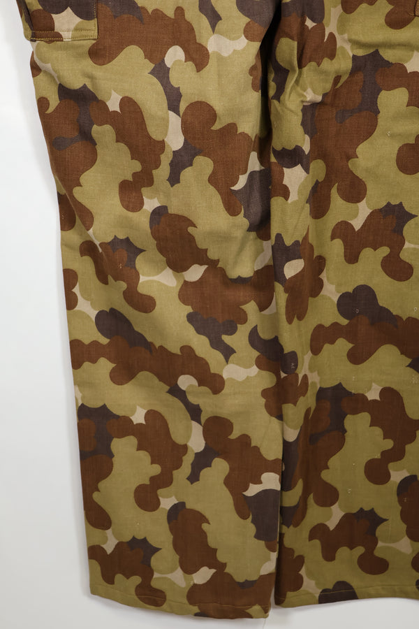 Real Fabric South Vietnam Field Military Police Cloud Camouflage Pants Used