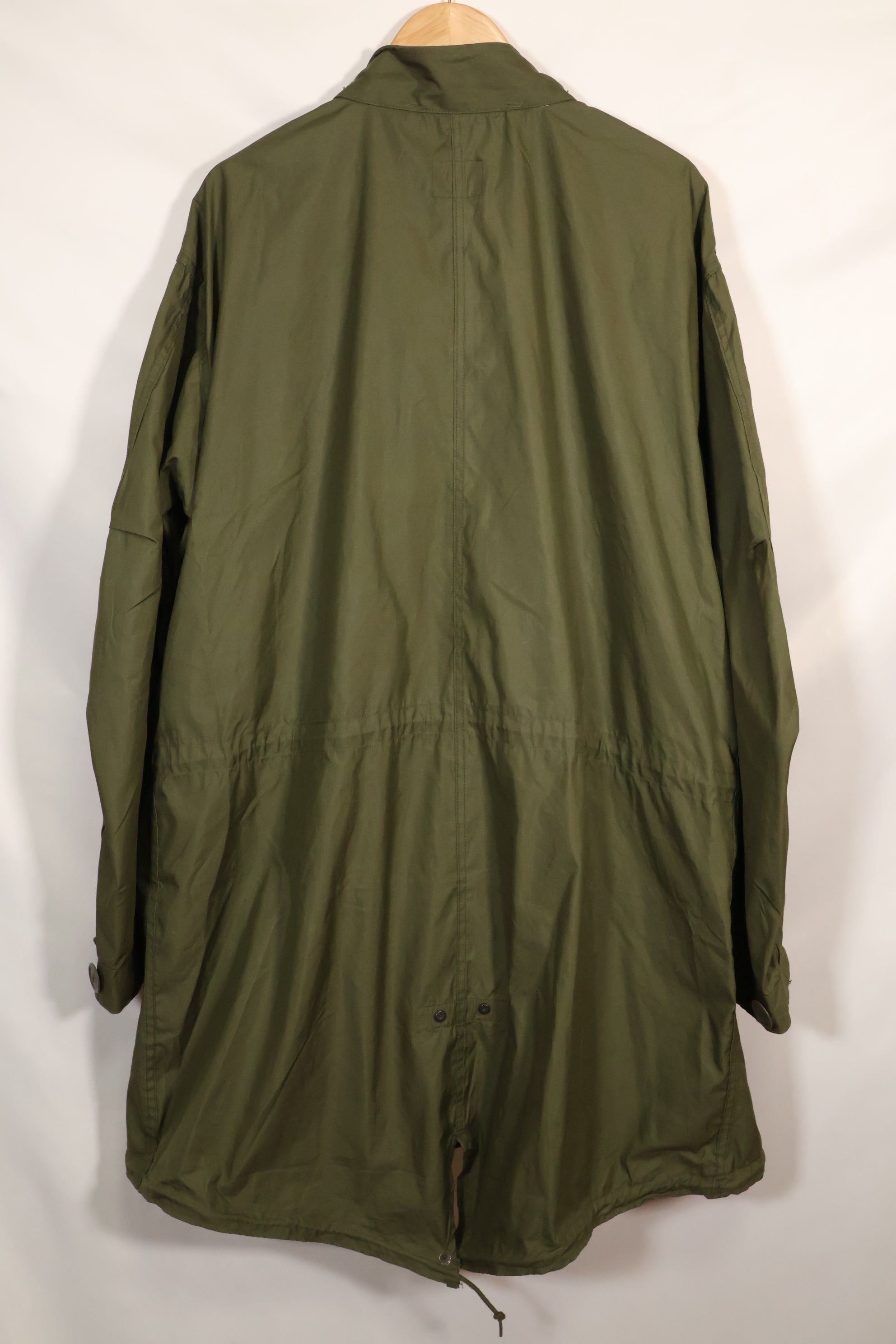 1970 Contract M-R Deadstock US Army M65 Field Parka, aluminum zipper, long term storage.