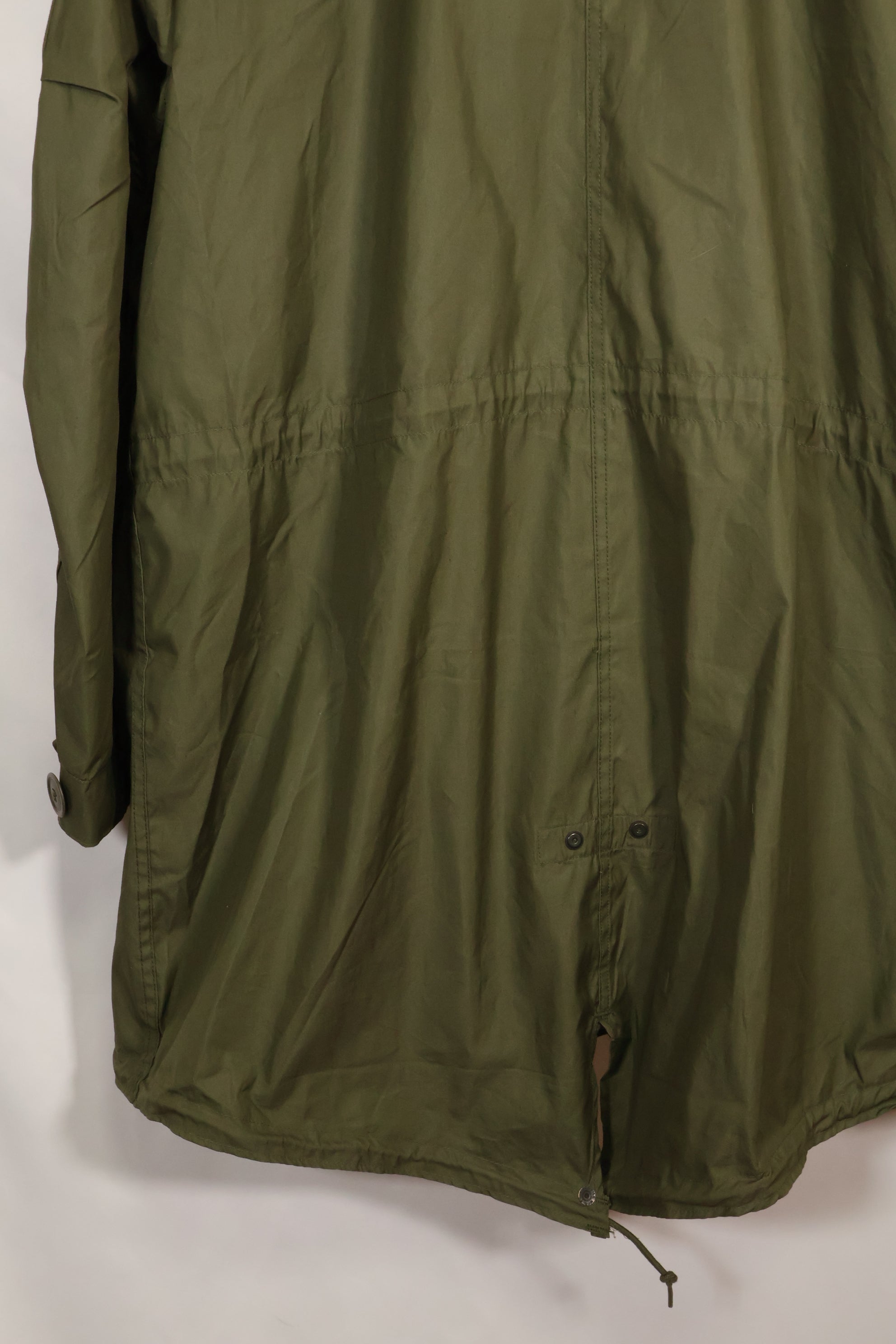 1970 Contract M-R Deadstock US Army M65 Field Parka, aluminum zipper, long term storage.