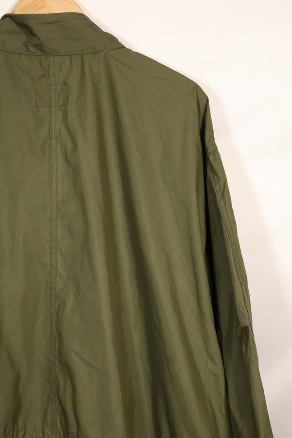 1970 Contract M-R Deadstock US Army M65 Field Parka, aluminum zipper, long term storage.