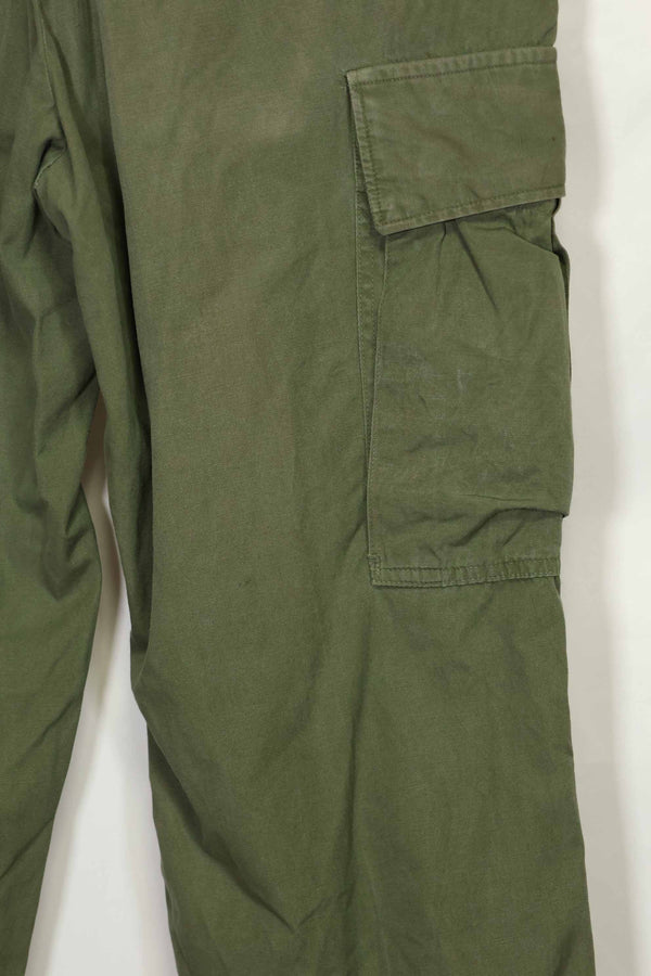 1967 Contract 3rd Model Non Ripstop Jungle Fatigue Pants S-R Used