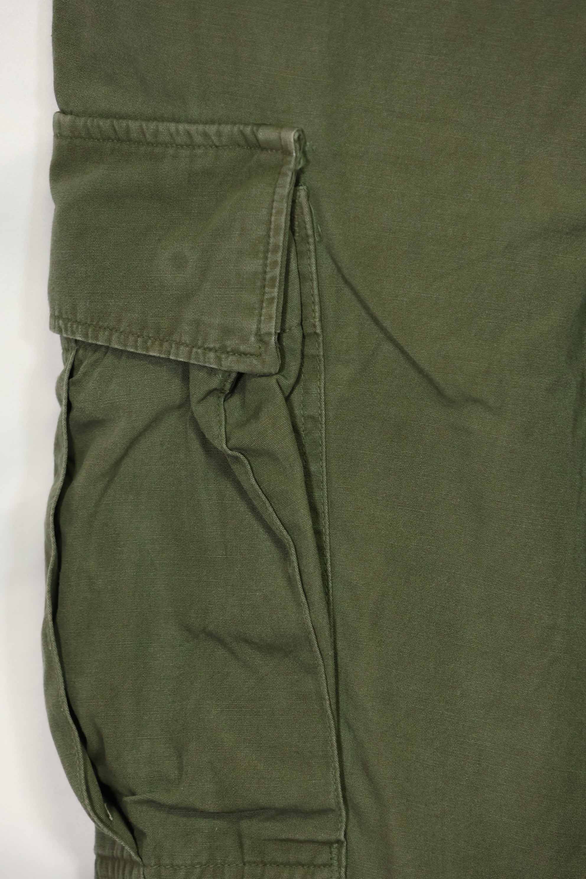 1967 Contract 3rd Model Non Ripstop Jungle Fatigue Pants S-R Used