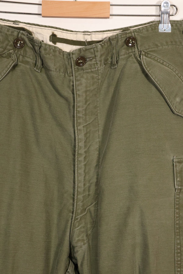1952 Contract L-L US Army M-1951 Feed Pants, large size, used.