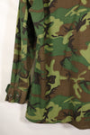 1969 Contract M-R Ripstop ERDL Camouflage Jungle Fatigue Jacket in good used condition