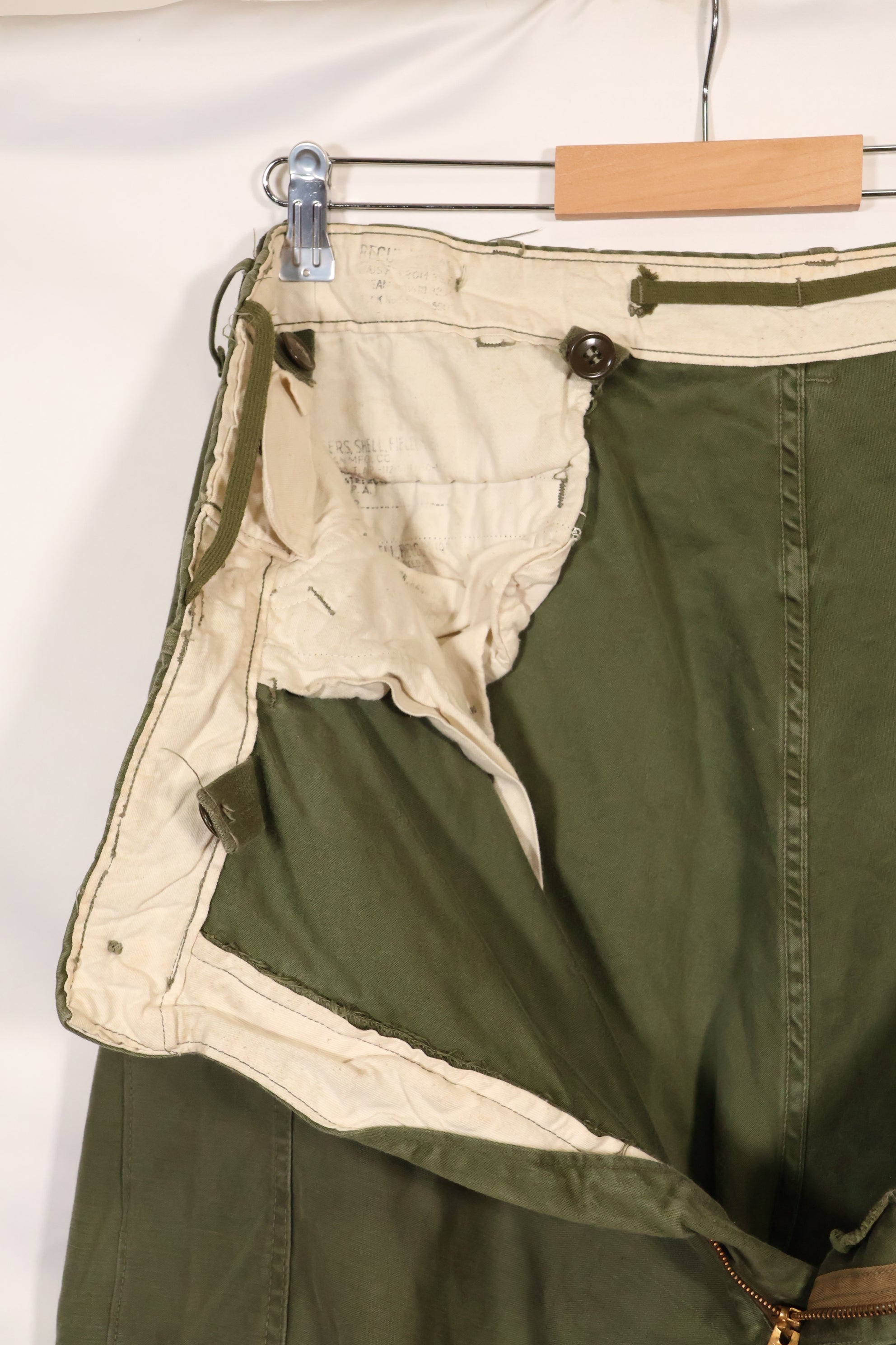 1952 Contract US Army M-1951 Field Pants Cold Weather Pants Used