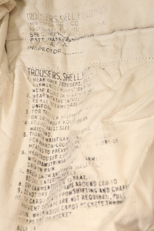1952 Contract US Army M-1951 Field Pants Cold Weather Pants Used