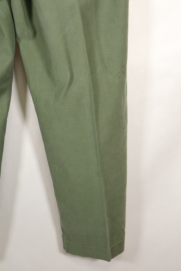 1960's lot, estimated 34 degrees USMC P-56 utility pants, used.