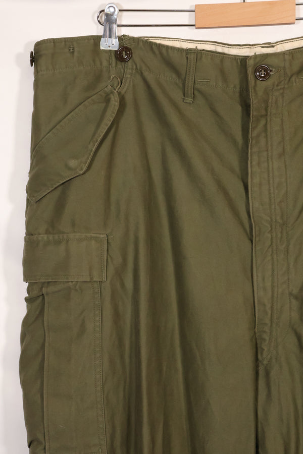 1953 Contract Large Size US Army M-1951 Field Pants Cargo Pants Used
