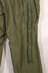 1960s-70s, estimated M-R U.S. Army M65 cotton field pants, used.