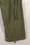1960s-70s, estimated M-R U.S. Army M65 cotton field pants, used.