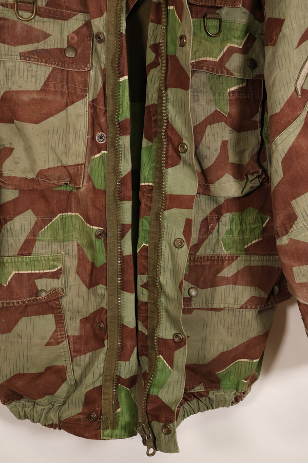 1950s, West Germany, Bundeswehr, Airborne Forces, Sprinter Camouflage, Airborne Jacket, Used
