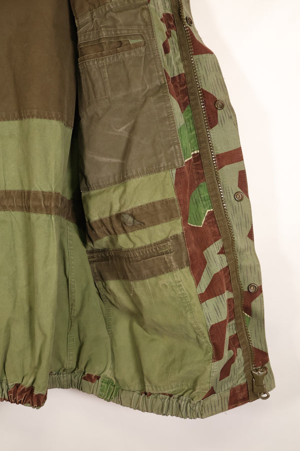 1950s, West Germany, Bundeswehr, Airborne Forces, Sprinter Camouflage, Airborne Jacket, Used