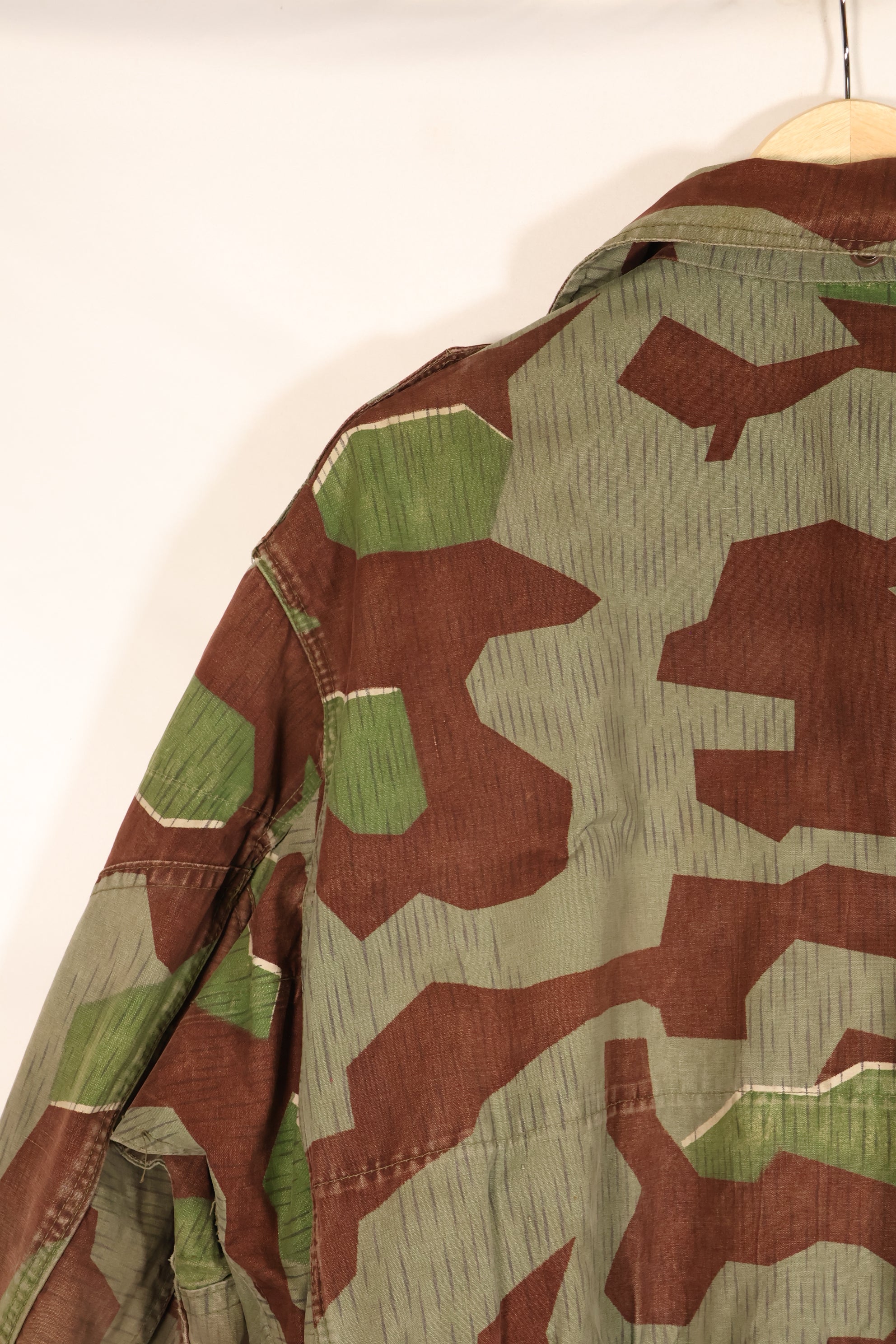 1950s, West Germany, Bundeswehr, Airborne Forces, Sprinter Camouflage, Airborne Jacket, Used