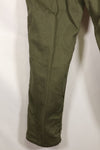 Late 1960s-70s lot, presumed PX item, 36 x 32 OG-107 utility pants, baker pants, used.