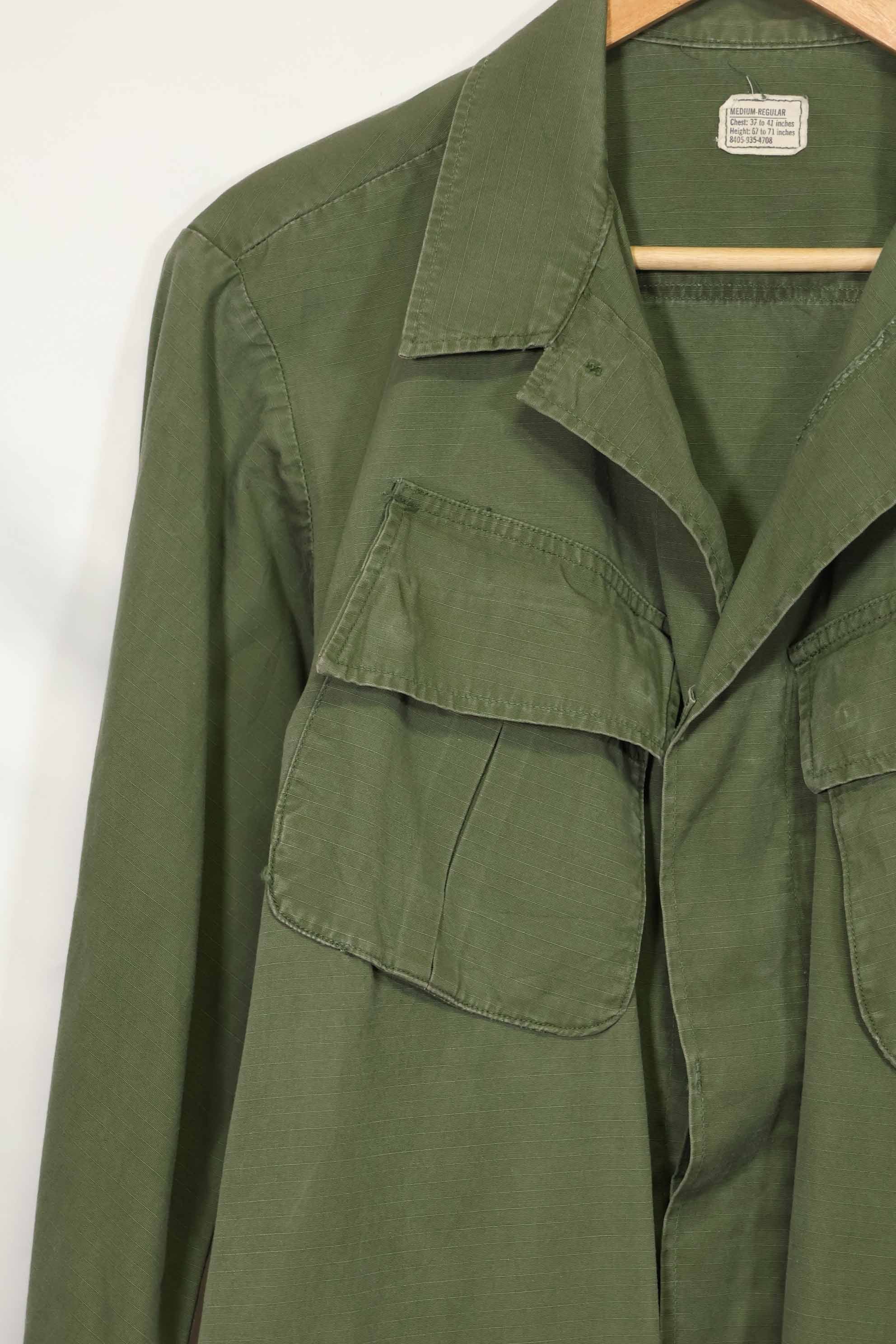 1968 Contract 4th Model Jungle Fatigue Jacket M-R Used