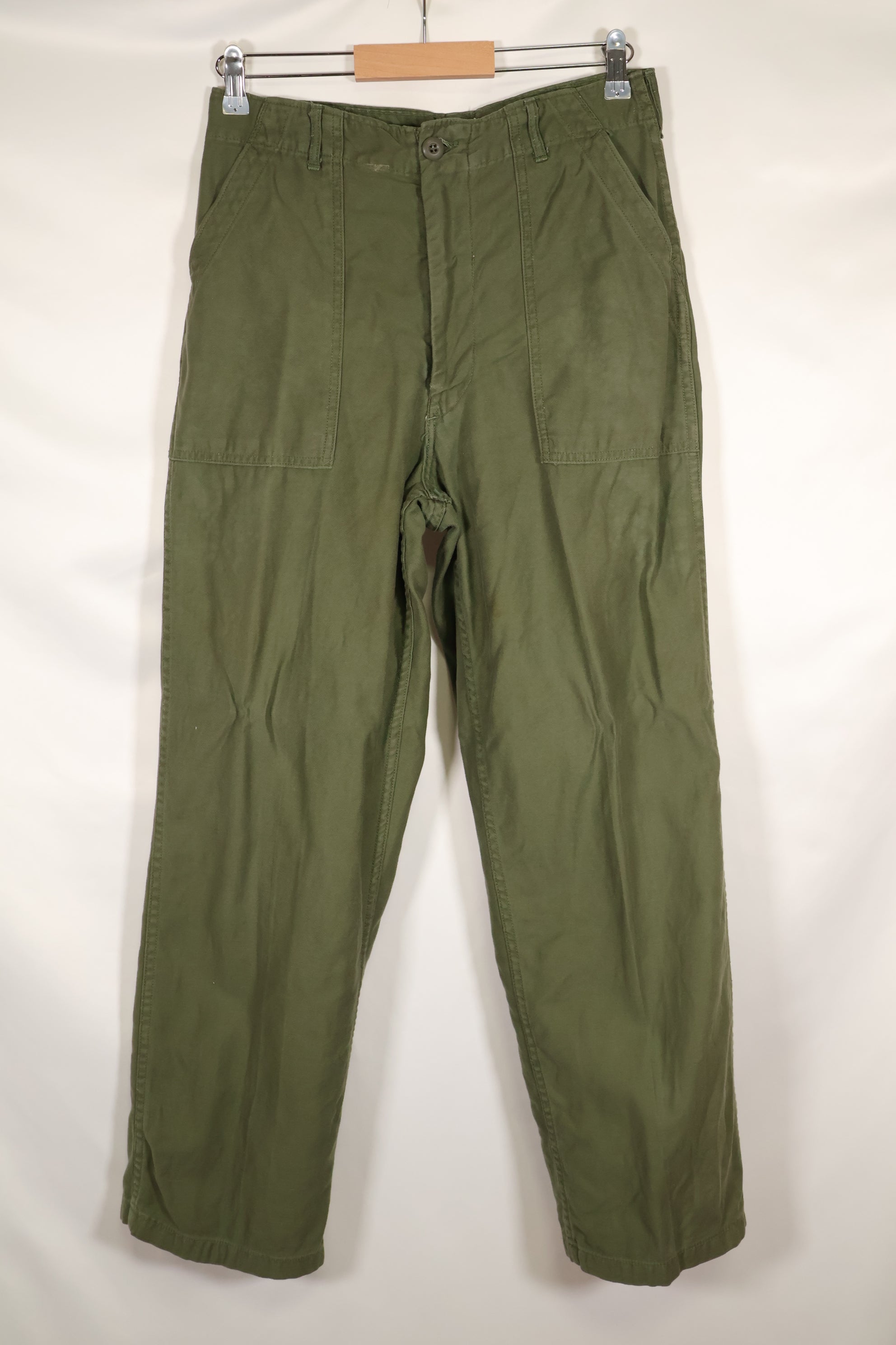 1968 Contract 32x 31 US Army OG-107 Utility Pants Baker Pants Used