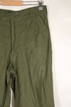 1968 Contract 32x 31 US Army OG-107 Utility Pants Baker Pants Used