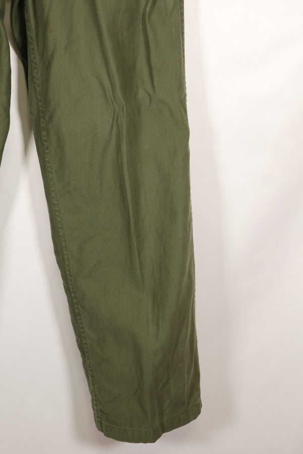 1968 Contract 32x 31 US Army OG-107 Utility Pants Baker Pants Used