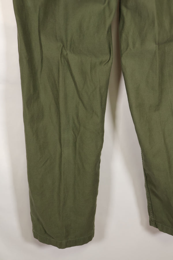 1968 Contract 32x 31 US Army OG-107 Utility Pants Baker Pants Used