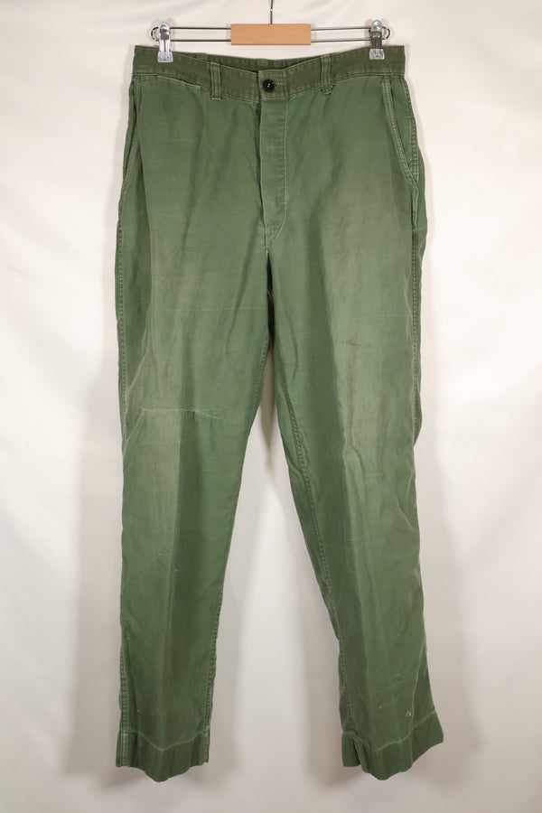 1950's-1960's Estimated 34 approx USMC P-56 Utility Pants Used