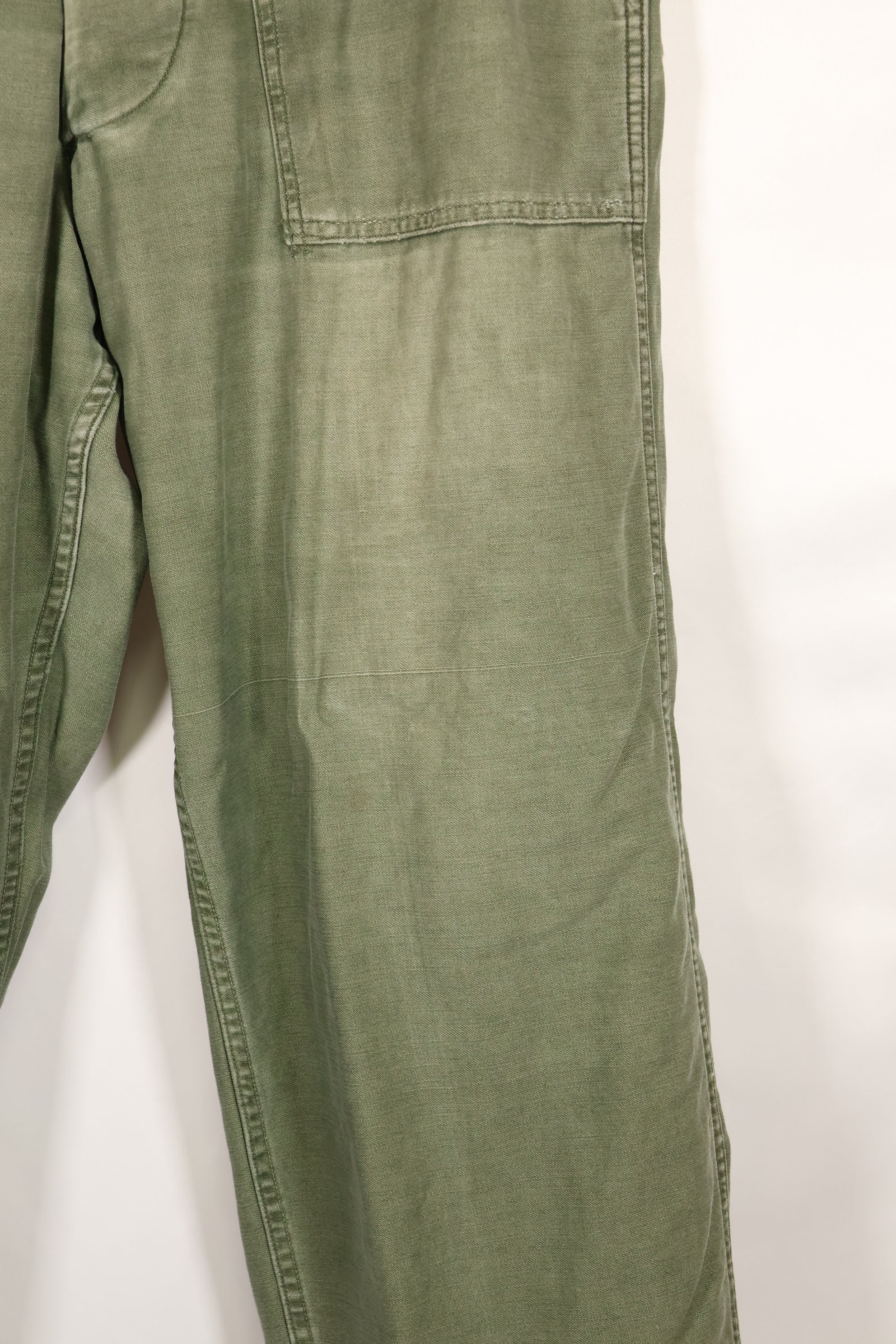 1961 contract, estimated size 36 OG-107 utility pants, baker pants, used.