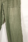 1961 contract, estimated size 36 OG-107 utility pants, baker pants, used.