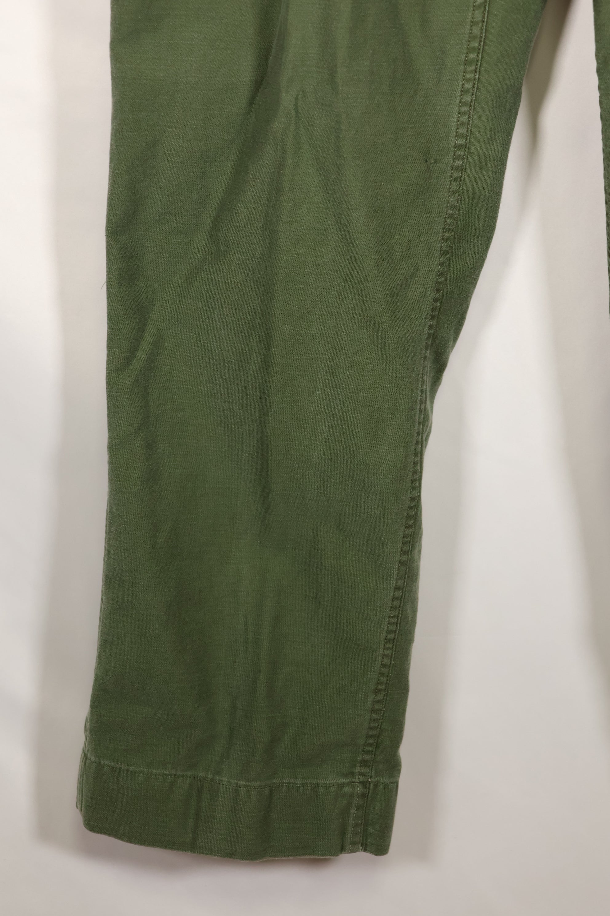 1950s-60s, estimated size 34 USMC P-56 utility pants, used.