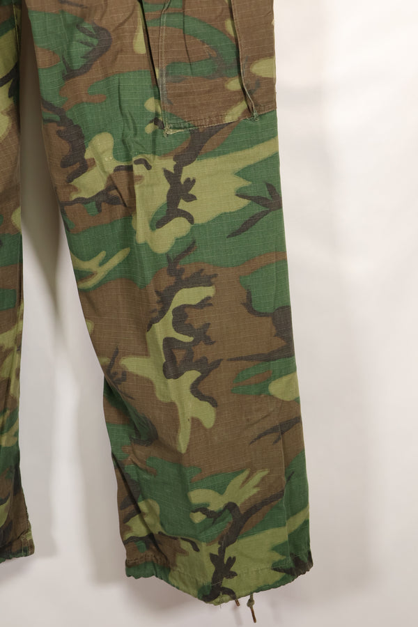 1968 contract, estimated M-S ERDL Greenleaf Jungle Fatigue pants, used.