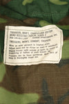 1968 contract missing size tag Ripstop ERDL camouflage Fatigue pants, used.