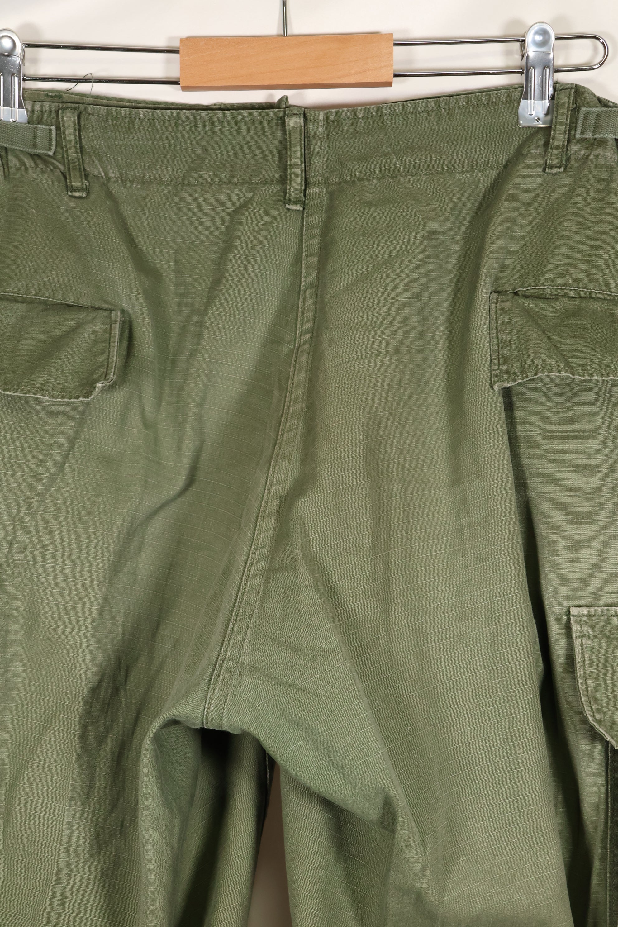 1969 Contract X-L-R 4th Model Jungle Fatigue Pants, used, largest size, rare.