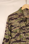 Late 1960s—Estimated US-S—Late War Lightweight—Tiger Stripe—Shirt—Some wear and fading—Used