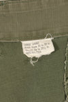 1969 Contract L-S 4th Model Jungle Fatigue Pants, used with fading.