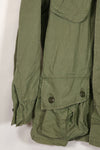 Real 1963 1st Model Jungle Fatigue Jacket, patch marks, faded.