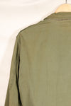 1963 Contract, estimated SMALL 1st Model Jungle Fatigue Jacket, used, stains, scratches.