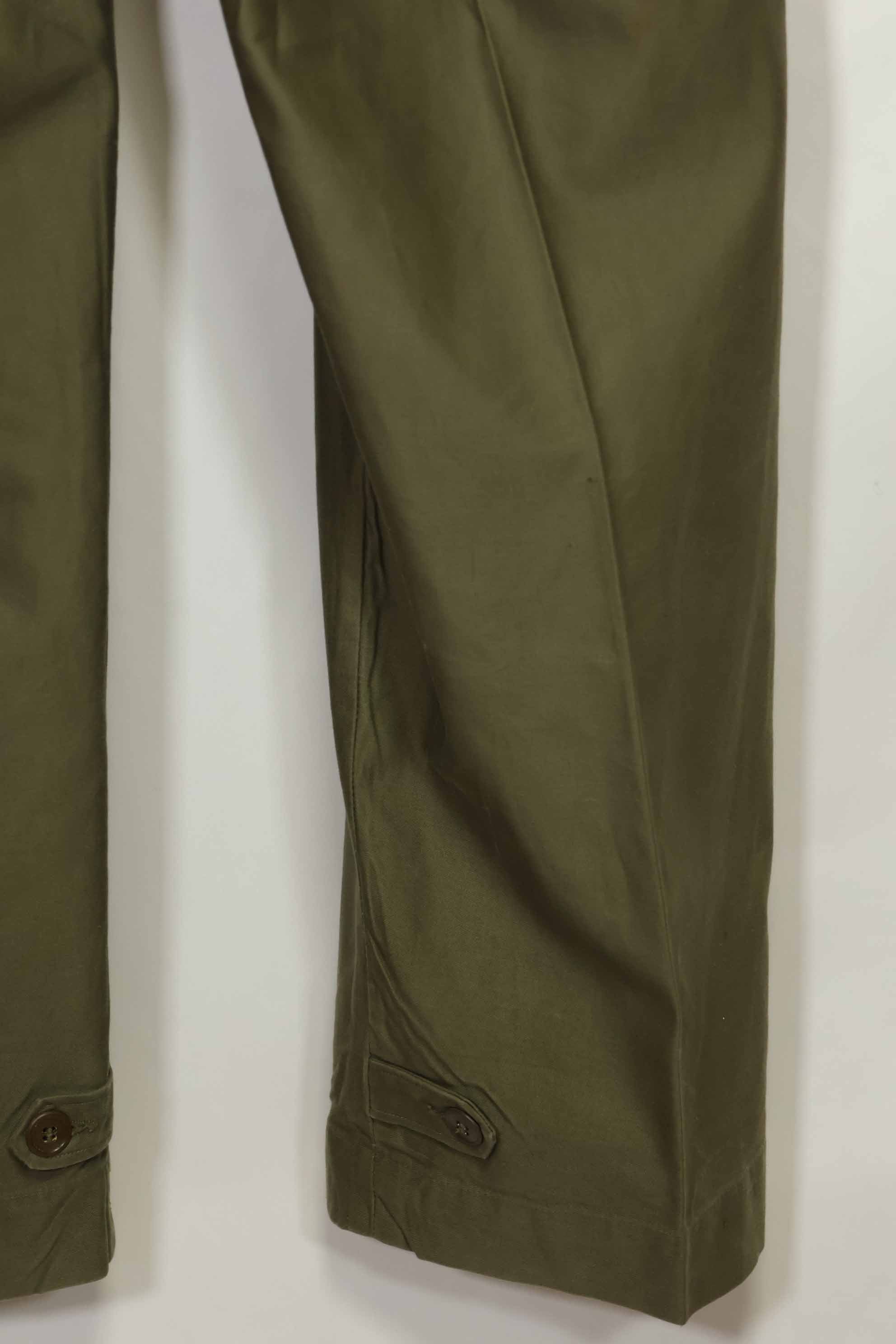 1940s-50s US Army M45 cotton field pants, near unused.