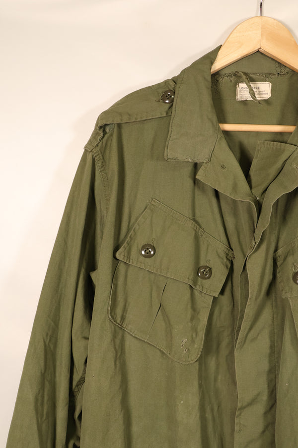 1963 Contract L-L 1st Model Jungle Fatigue Jacket, Repaired, Used