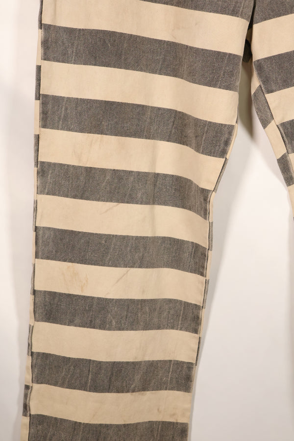 1930's-40's Hollywood Movie Costumes, USA, Prisoner Pants, Used.