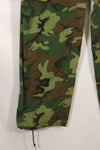 1969 Contract M-L Ripstop Fabric ERDL Leaf Camouflage Pants Used