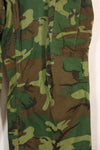 1969 Contract M-L Ripstop Fabric ERDL Leaf Camouflage Pants Used
