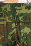 1969 Contract M-L Ripstop Fabric ERDL Leaf Camouflage Pants Used