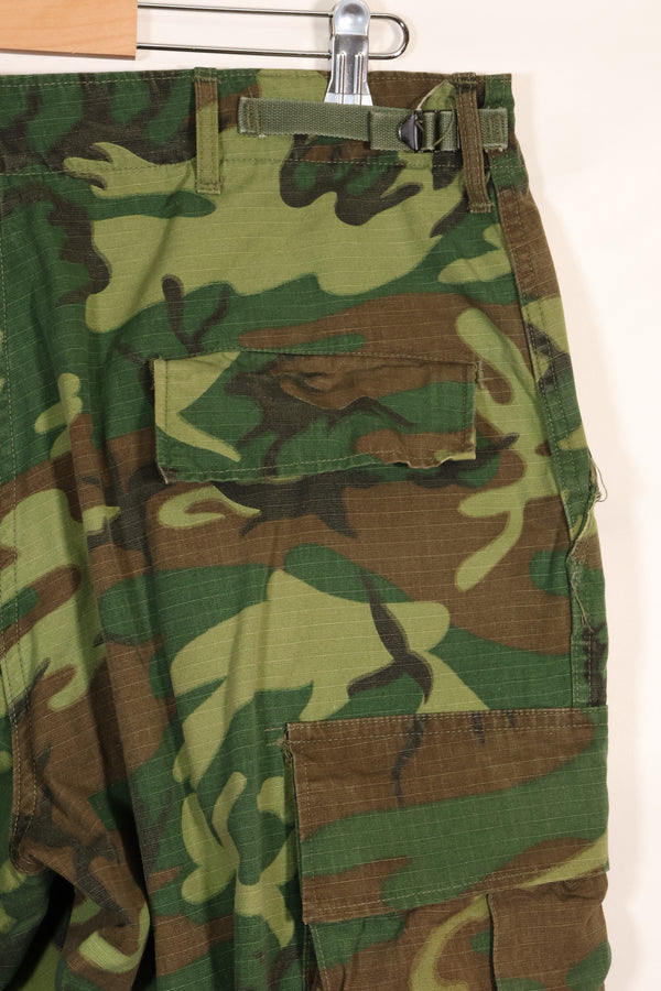 1969 Contract M-L Ripstop Fabric ERDL Leaf Camouflage Pants Used