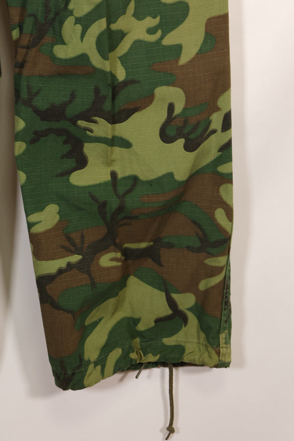 1969 Contract M-L Ripstop Fabric ERDL Leaf Camouflage Pants Used