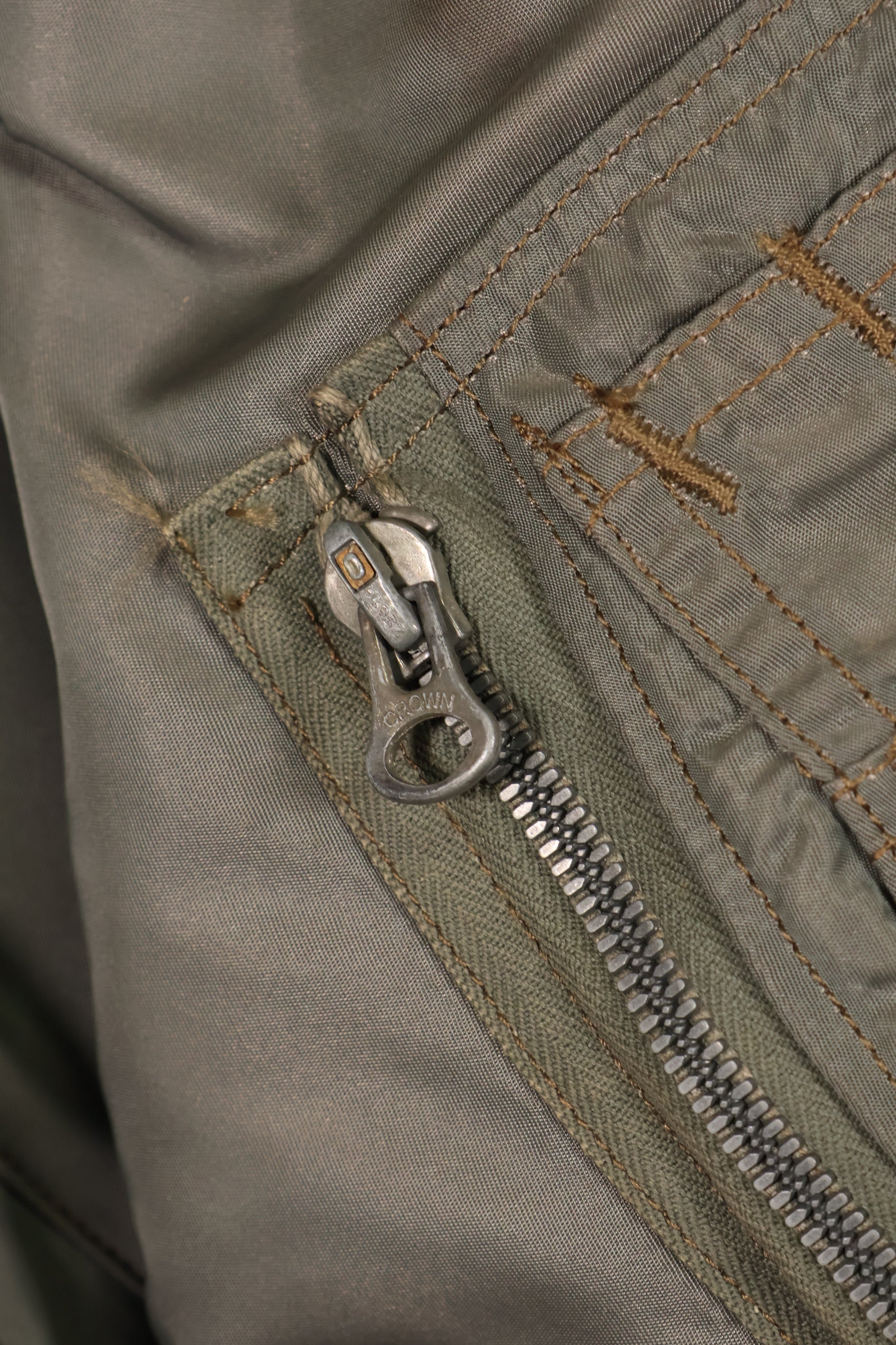 Early 1950s, EX-LARGE, U.S. Air Force (USAF), L2-B, Light Zone, Flight Jacket, Used