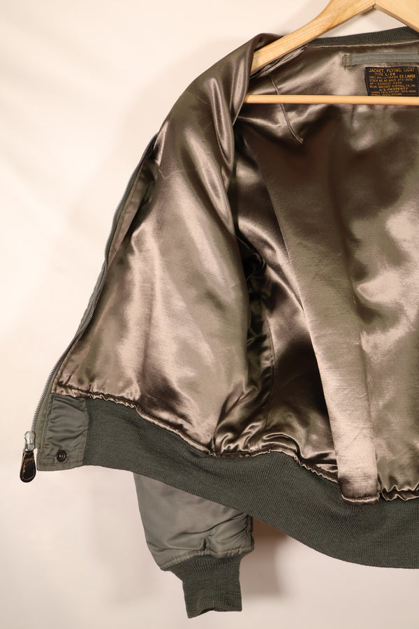 Early 1950s, EX-LARGE, U.S. Air Force (USAF), L2-B, Light Zone, Flight Jacket, Used
