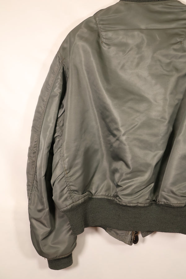 Early 1950s, EX-LARGE, U.S. Air Force (USAF), L2-B, Light Zone, Flight Jacket, Used